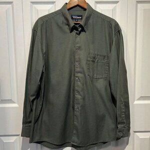 London Fog Mens Travel Wear Button Down Shirt Size XL